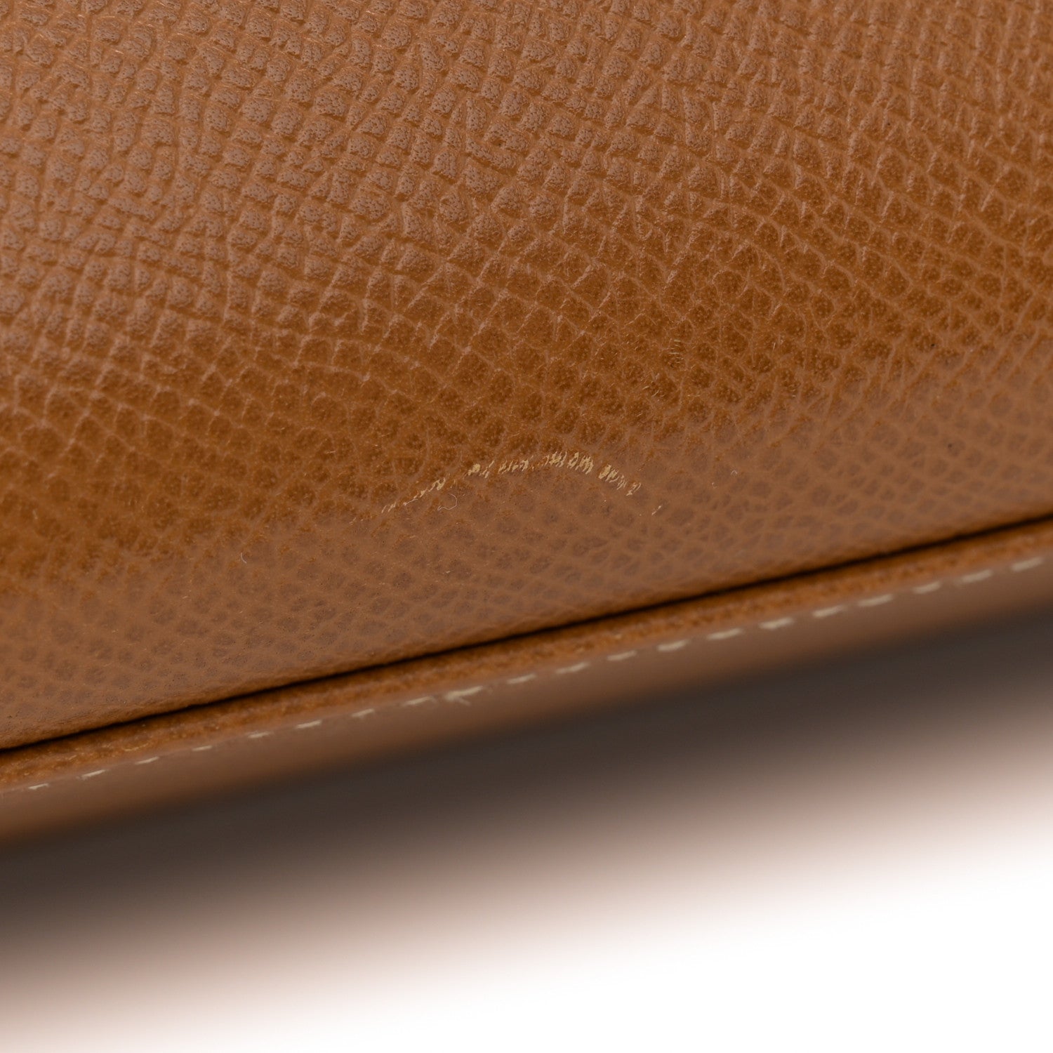 Hermes Courchevel Kelly Sellier 28 Gold 13 of 13