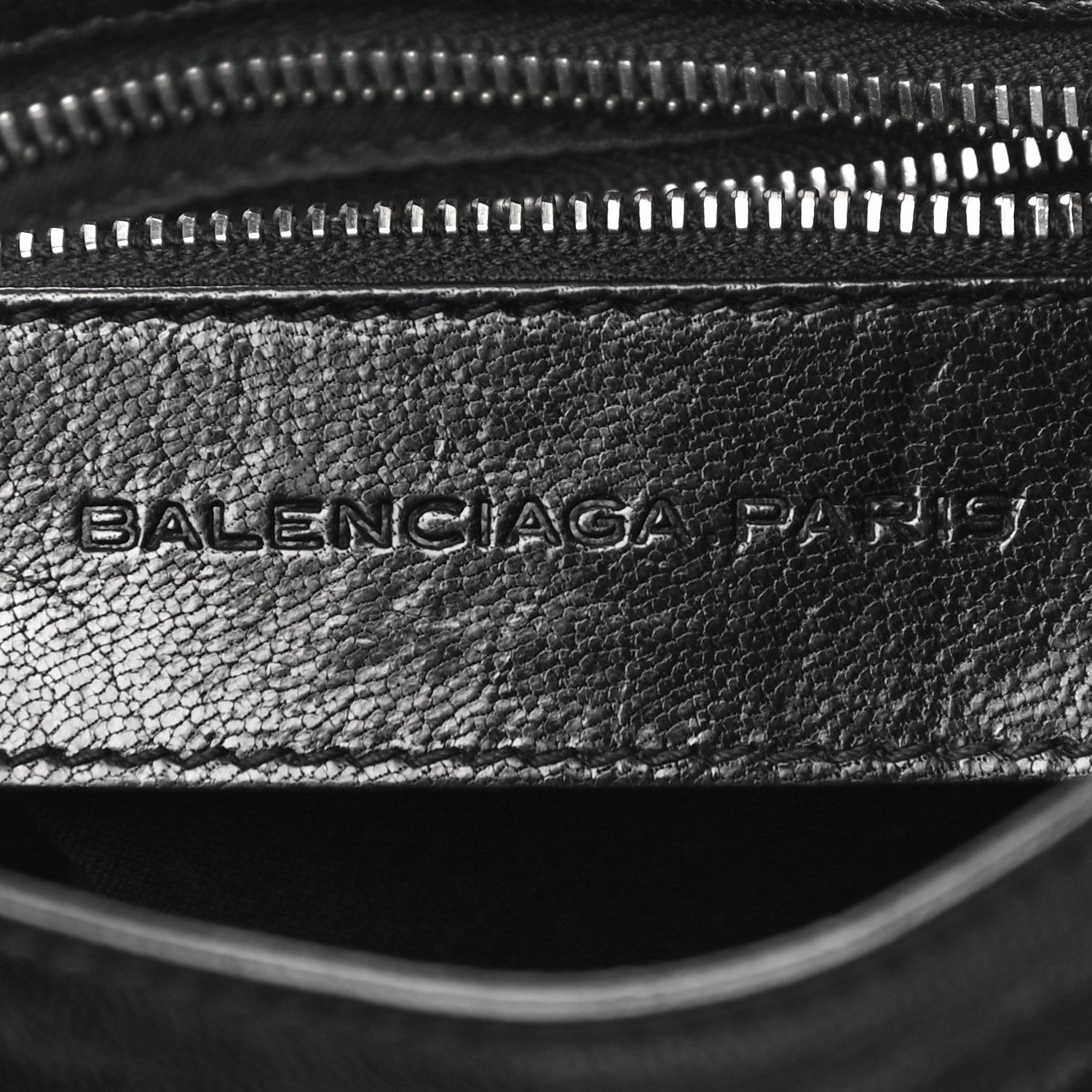Balenciaga Chevre Pony Hair Silver Classic Hardware Mini City Black 7 of 15