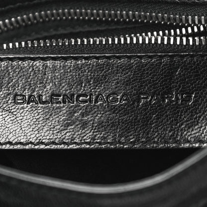 Balenciaga Chevre Pony Hair Silver Classic Hardware Mini City Black 7 of 15