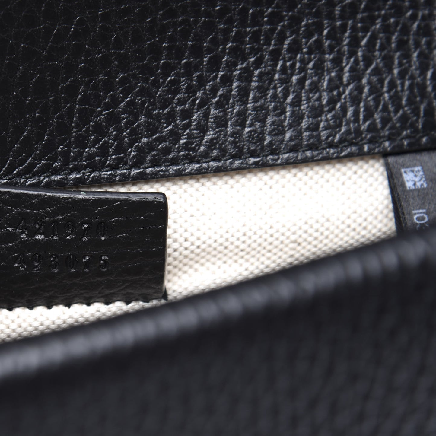Calfskin Mini Dionysus Shoulder Bag Black