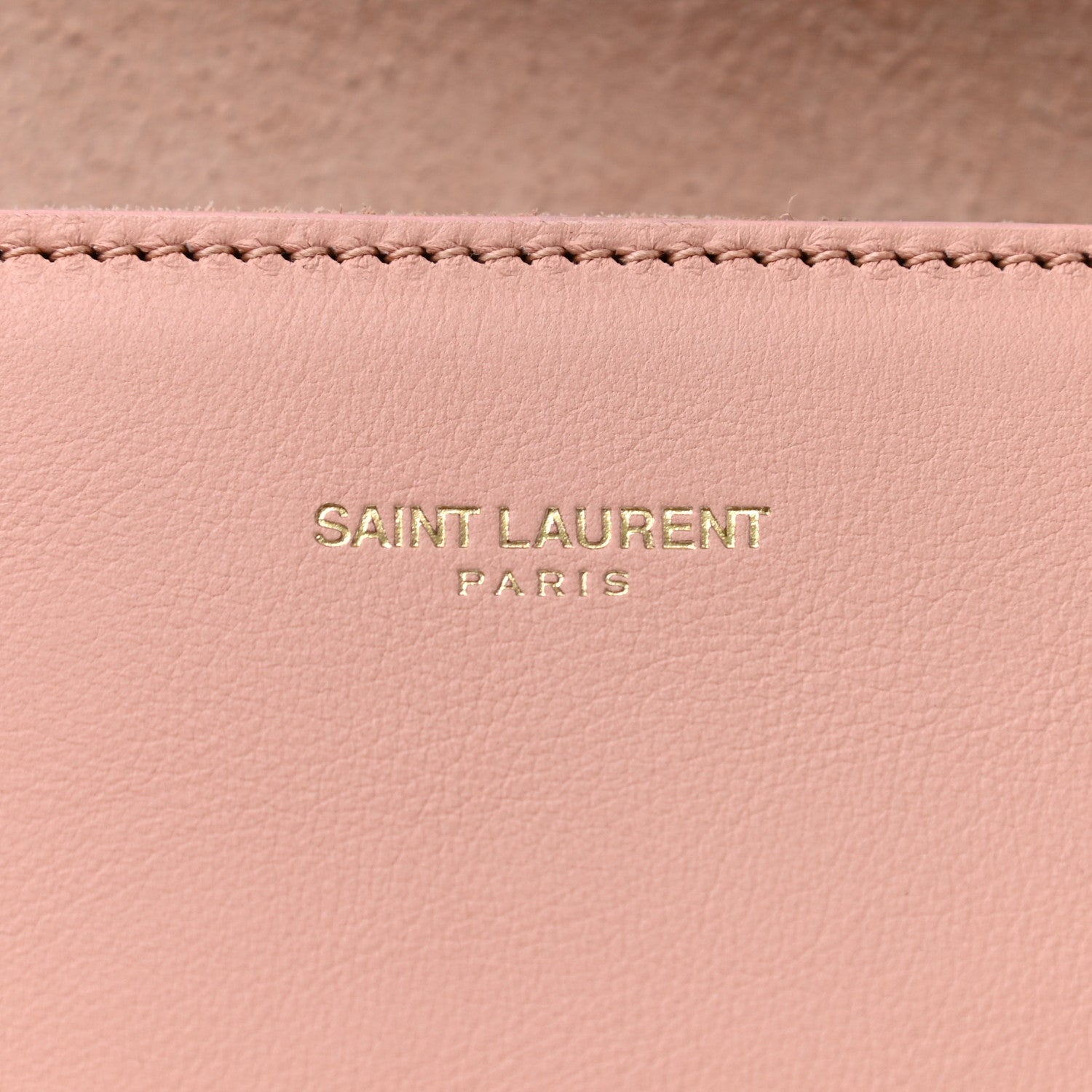 Saint Laurent Calfskin ChYc Clutch Light Pink 6 of 7