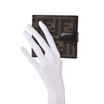 Fendi Zucca Compact Wallet Tobacco 2 of 8