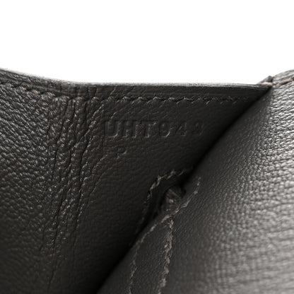 Hermes Madame Calfskin Birkin Sellier 25 Graphite 6 of 11