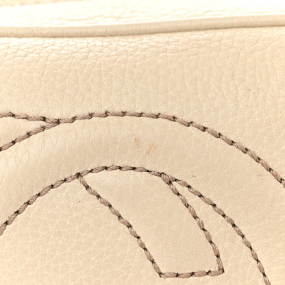 Gucci Pebbled Calfskin Small Soho Disco Bag Off White 14 of 15
