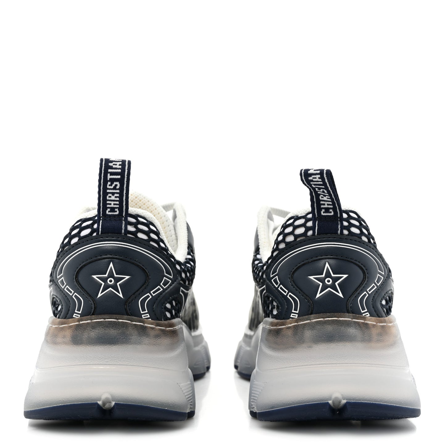 Technical Fabric Mesh Oblique Dior Vibe Sneakers 37 Deep Blue