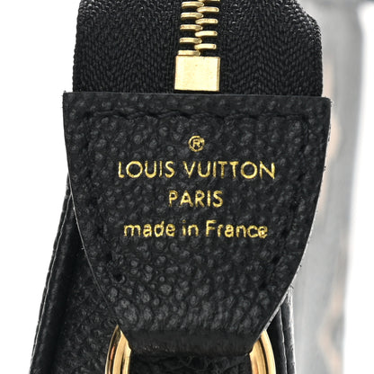 Louis Vuitton Empreinte Monogram Giant Mini Pochette Accessories Black 7 of 7