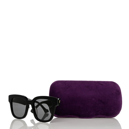 Gucci Rectangle 52mm Frame Sunglasses GG0998S Black 8 of 8