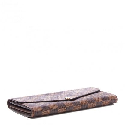 Louis Vuitton Damier Ebene Sarah Wallet NM 3 of 8