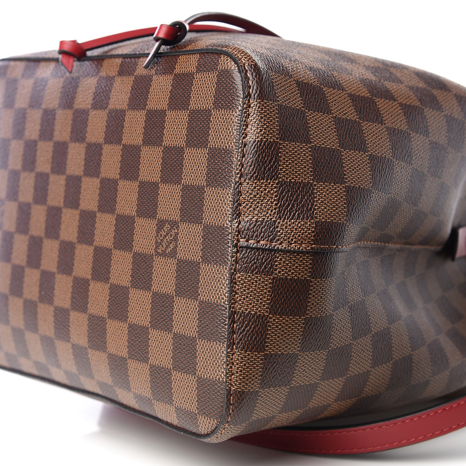 Louis Vuitton Damier Ebene Neonoe MM Cherry Berry 6 of 7