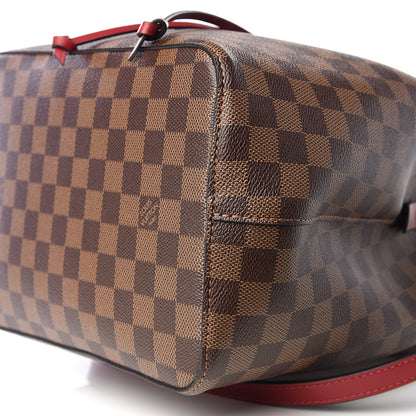 Louis Vuitton Damier Ebene Neonoe MM Cherry Berry 6 of 7