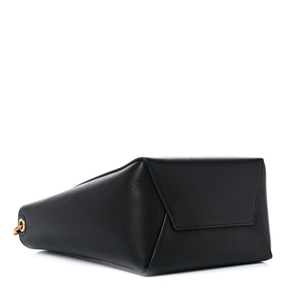 Celine Soft Grained Calfskin Small Sangle Bucket Bag Black 4 of 10