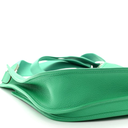 Hermes Taurillon Clemence Evelyne III PM Menthe 8 of 9