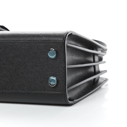 Saint Laurent Grained Calfskin Nano Sac De Jour Black 10 of 12