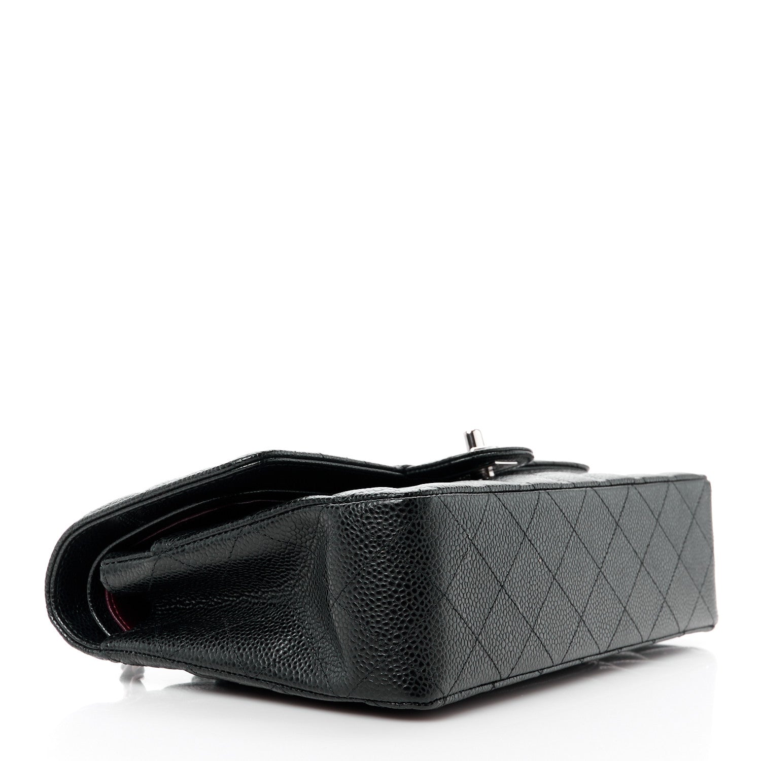 Chanel Caviar Quilted Medium Double Flap Black 4 of 12