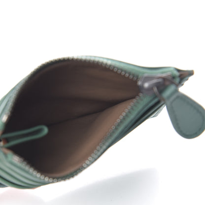 Bottega Veneta Nappa Intrecciato Card Wallet Emerald Green 5 of 7