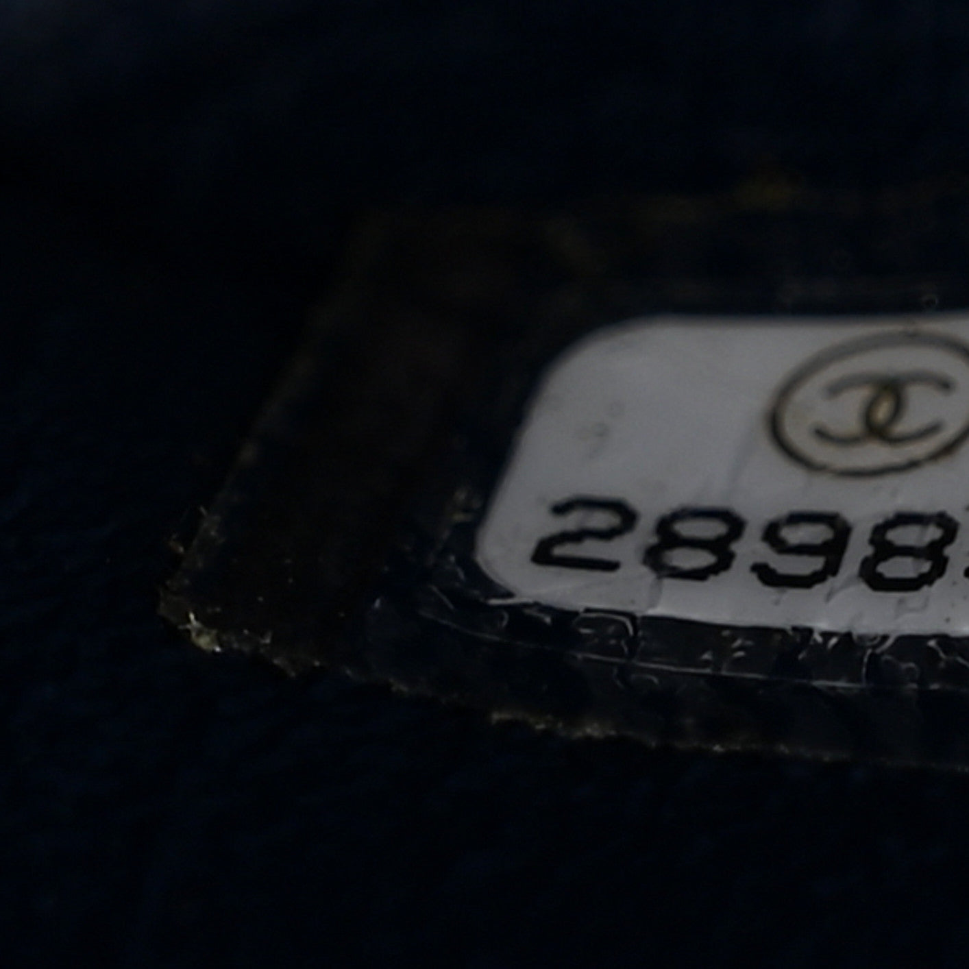 Chanel Caviar Quilted Flap Clutch Navy 7 of 8