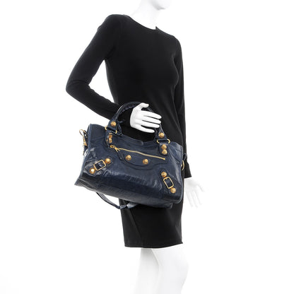Balenciaga Agneau Giant 21 Gold Hardware City Marine 3 of 16