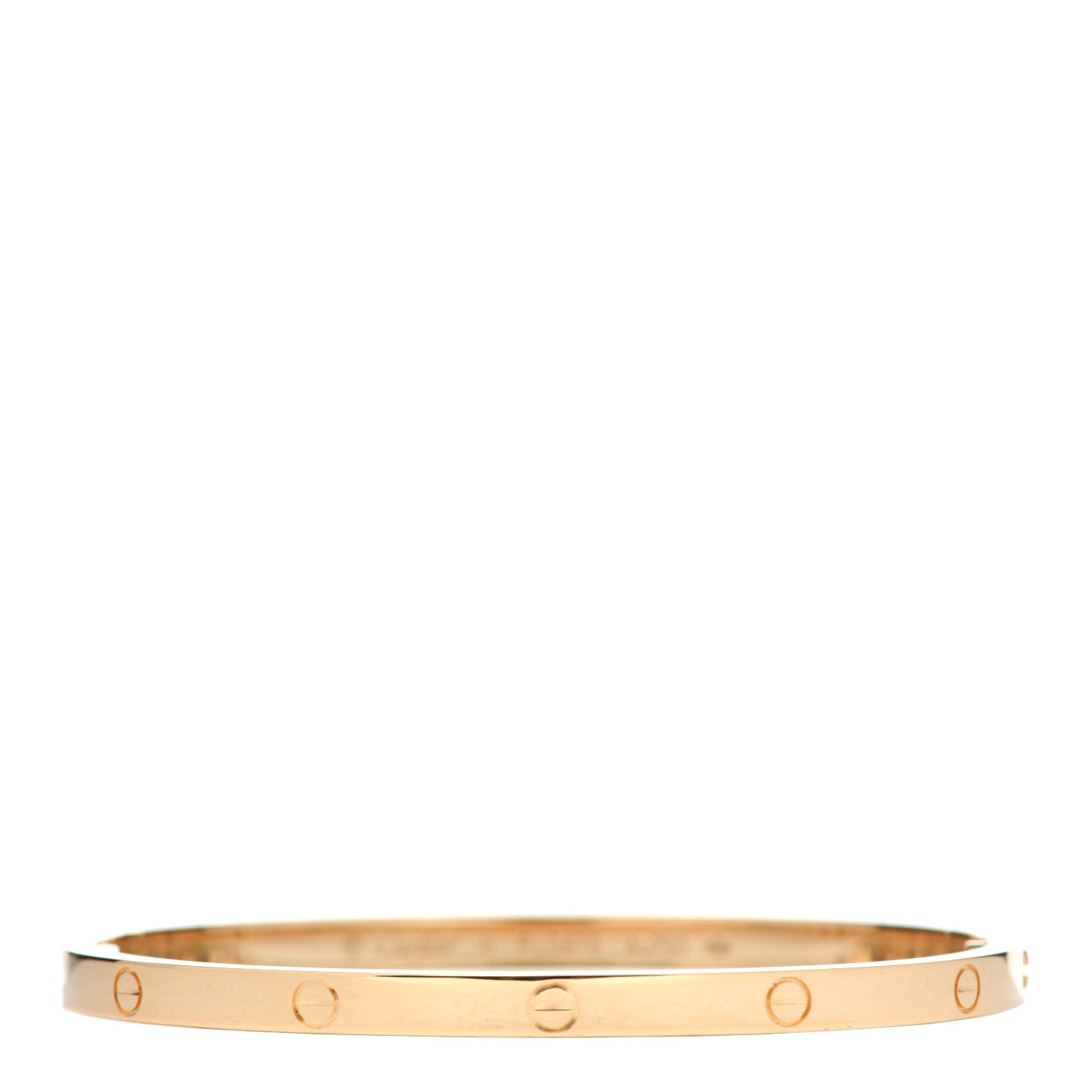 Cartier 18K Yellow Gold Small LOVE Bracelet 16 1 of 6