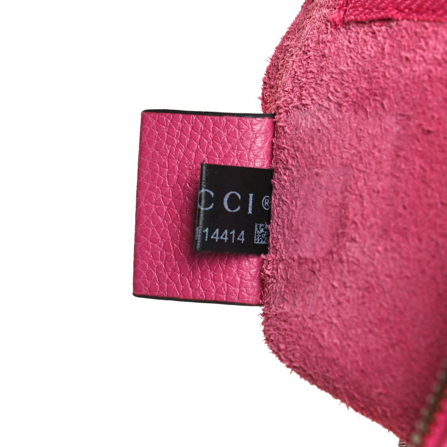 Pebbled Calfskin Medium Logo Portfolio Clutch Box Pink Green