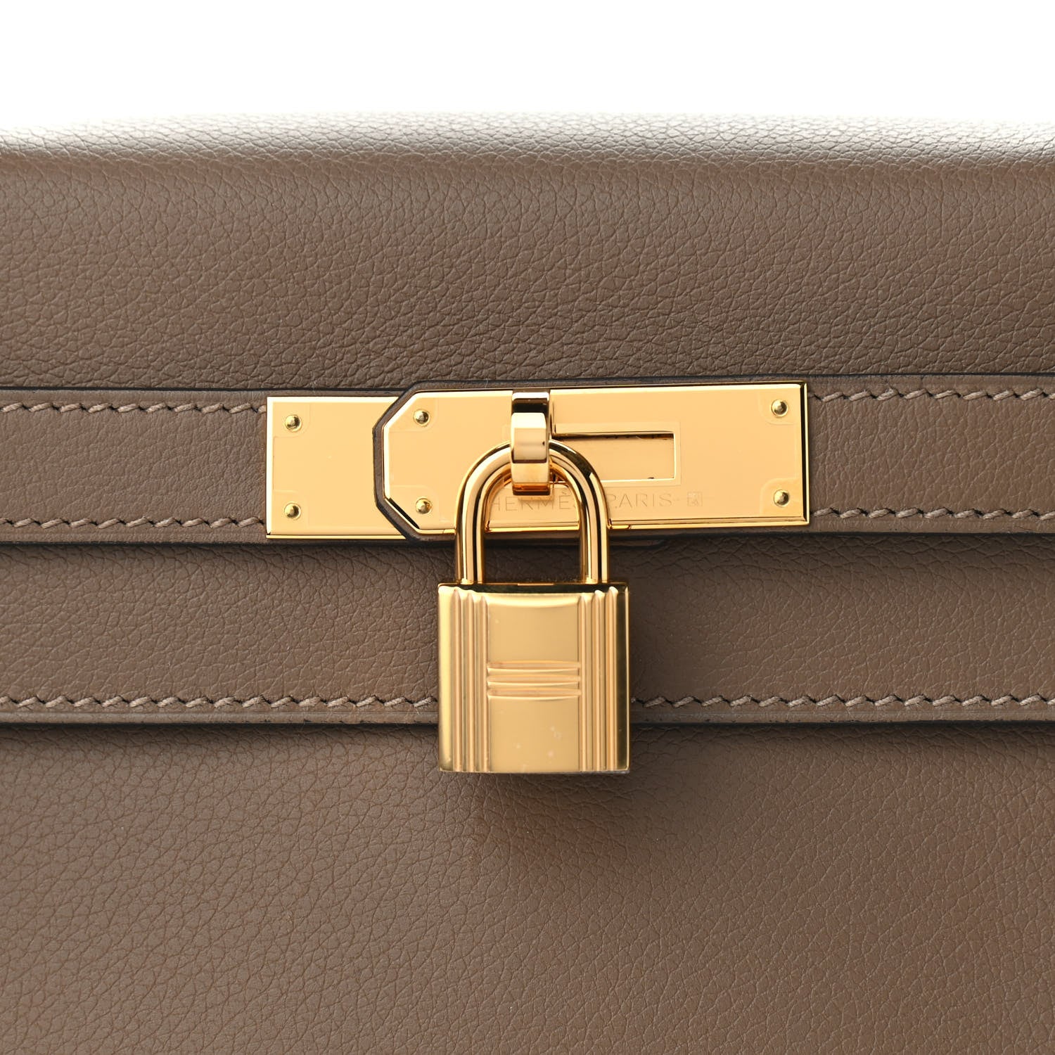 Hermes Evercolor Kelly Retourne 28 Beige De Weimar 8 of 11