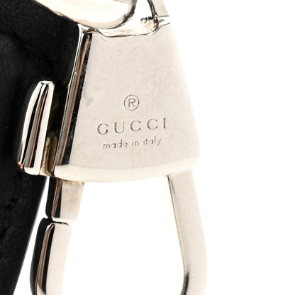 Gucci Nylon Calfskin Enamel GG Matelasse Mini Top Slip Handle Crossbody Bag Black 6 of 10