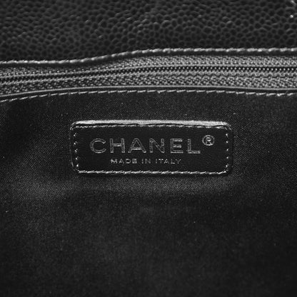 Chanel Caviar Quilted Grand Shopping Tote GST Black 6 of 9