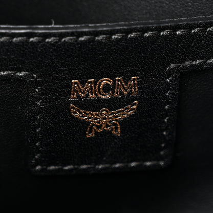 MCM Visetos Side Stud Mini Stark Backpack Blue 6 of 28