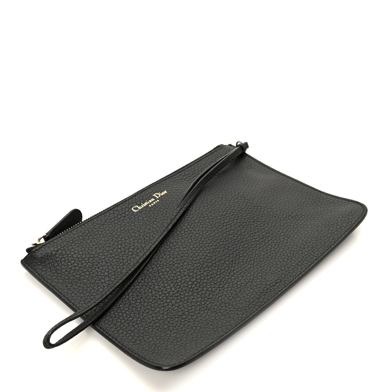 Christian Dior Bullcalf Diorissimo Pouch Black 4 of 7