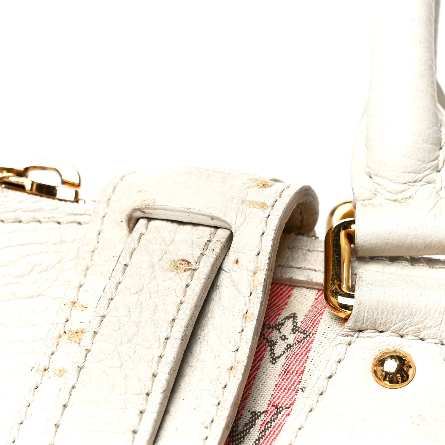 Louis Vuitton Mini Lin Croisette Marina PM Rouge 1259882