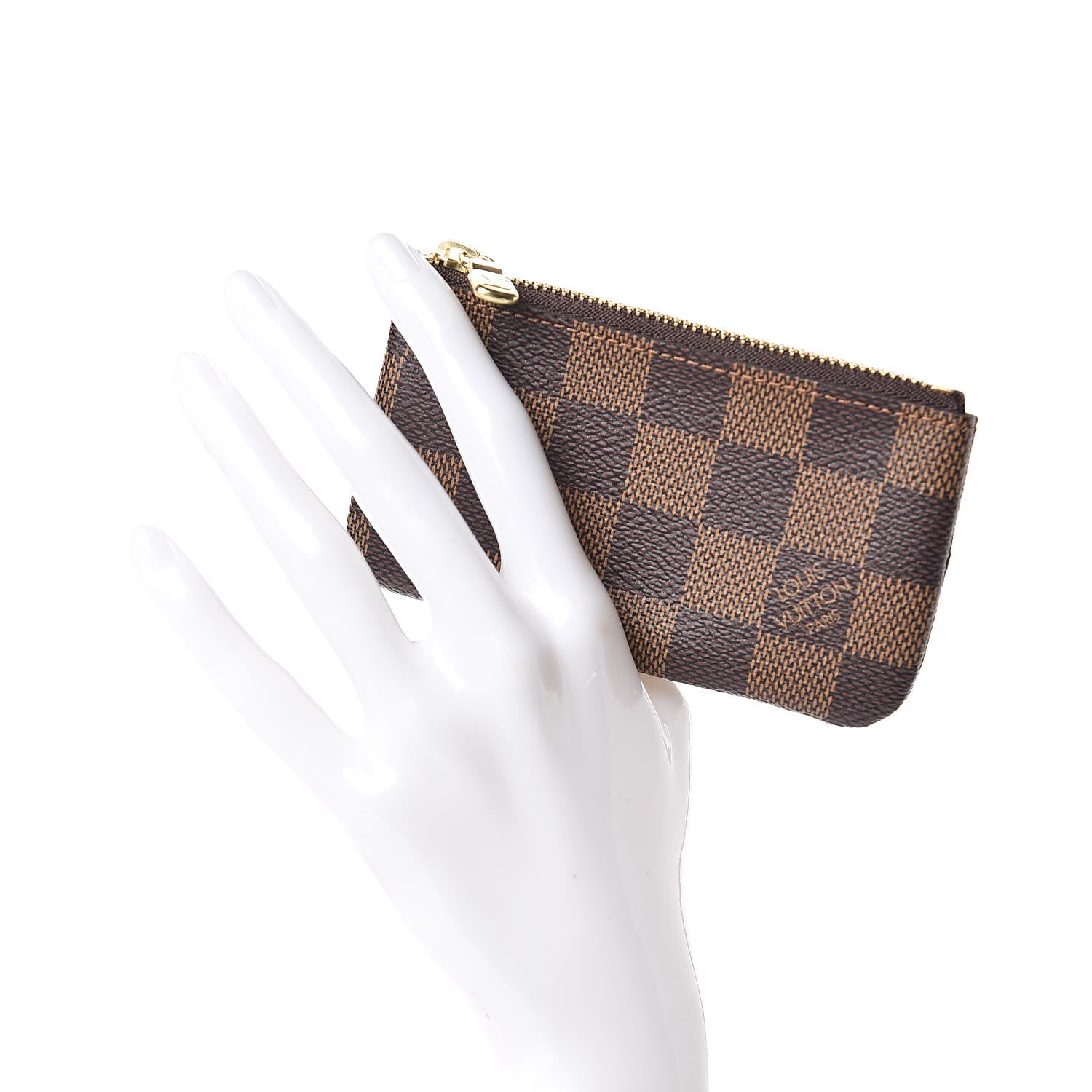 Louis Vuitton Damier Ebene Key Pouch 2 of 6