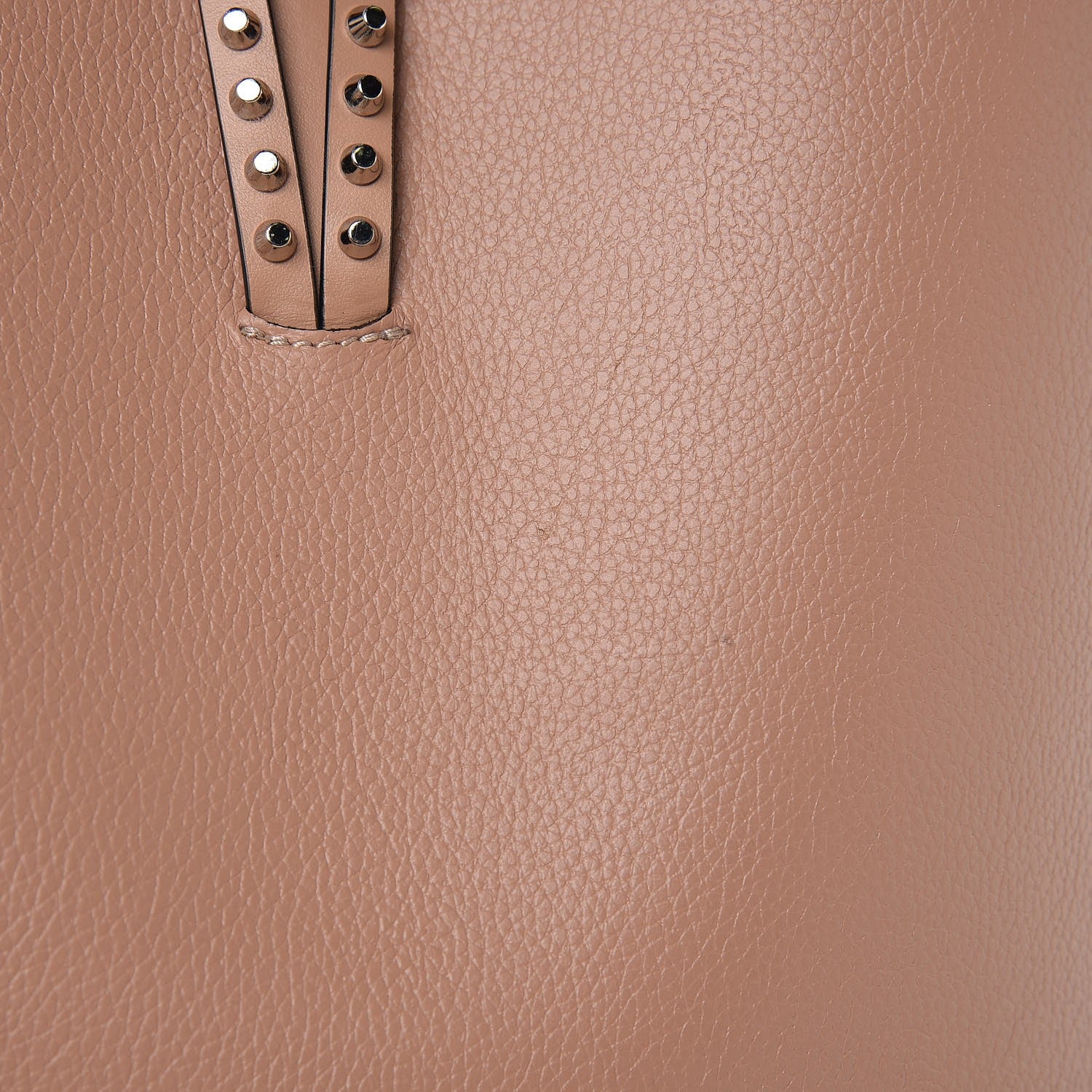 Christian Louboutin Calfskin Spikes East West Cabata Tote Nude 13 of 14