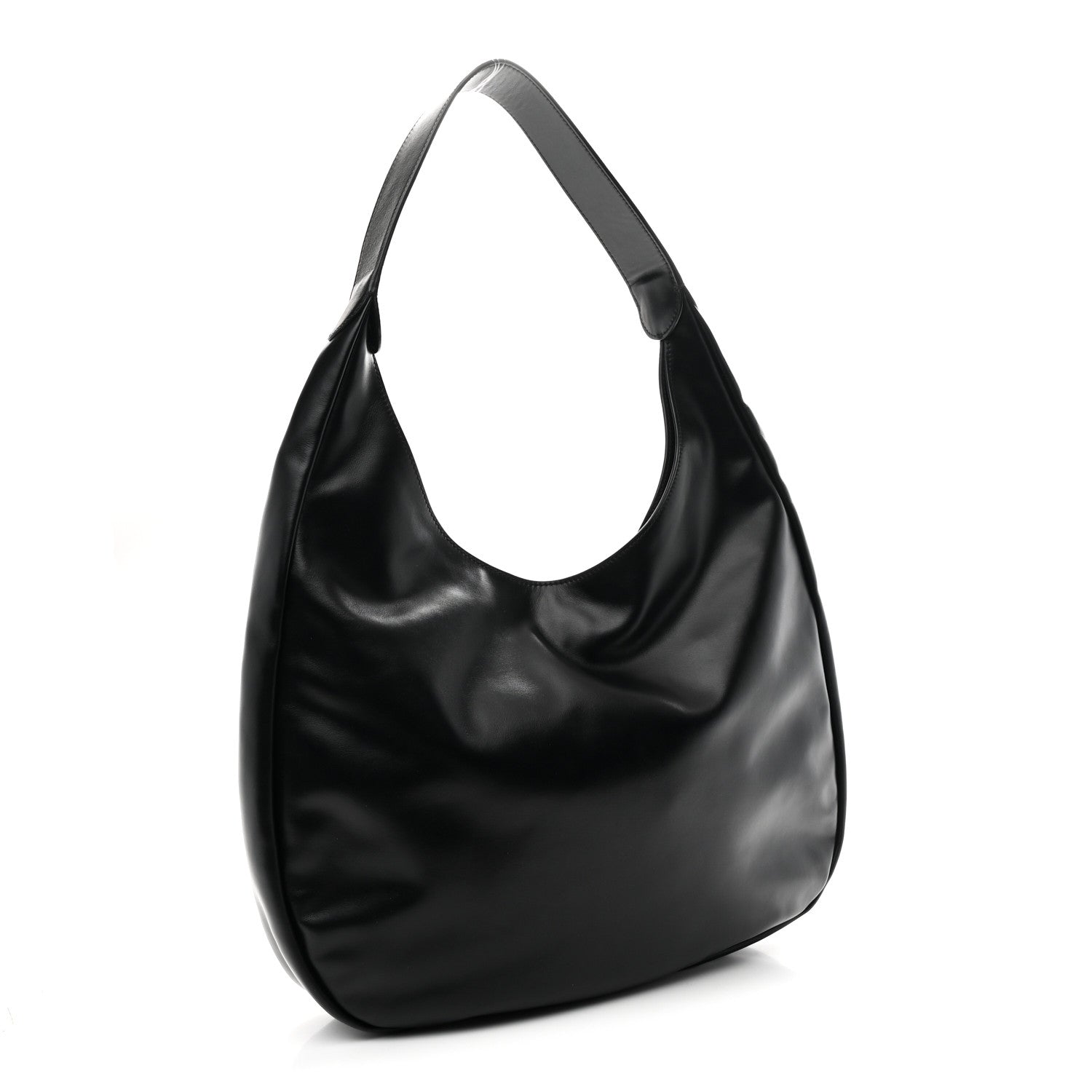 Miu Miu Nappa Hobo Bag Black 3 of 9