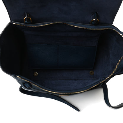 Celine Grained Calfskin Mini Belt Bag Deepsea 5 of 17
