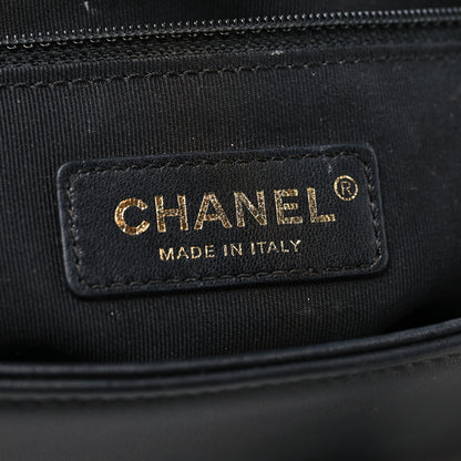 Chanel Calfskin Quilted New Medium Boy Flap Black 6 of 10