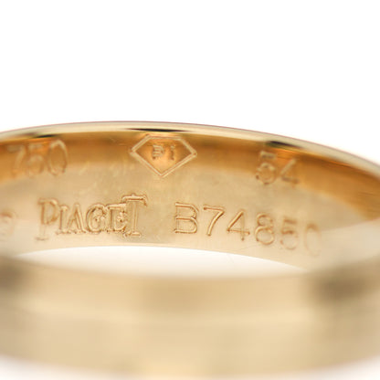 Piaget 18K Yellow Gold Diamond Possession Wedding Ring 54 6.75 4 of 4