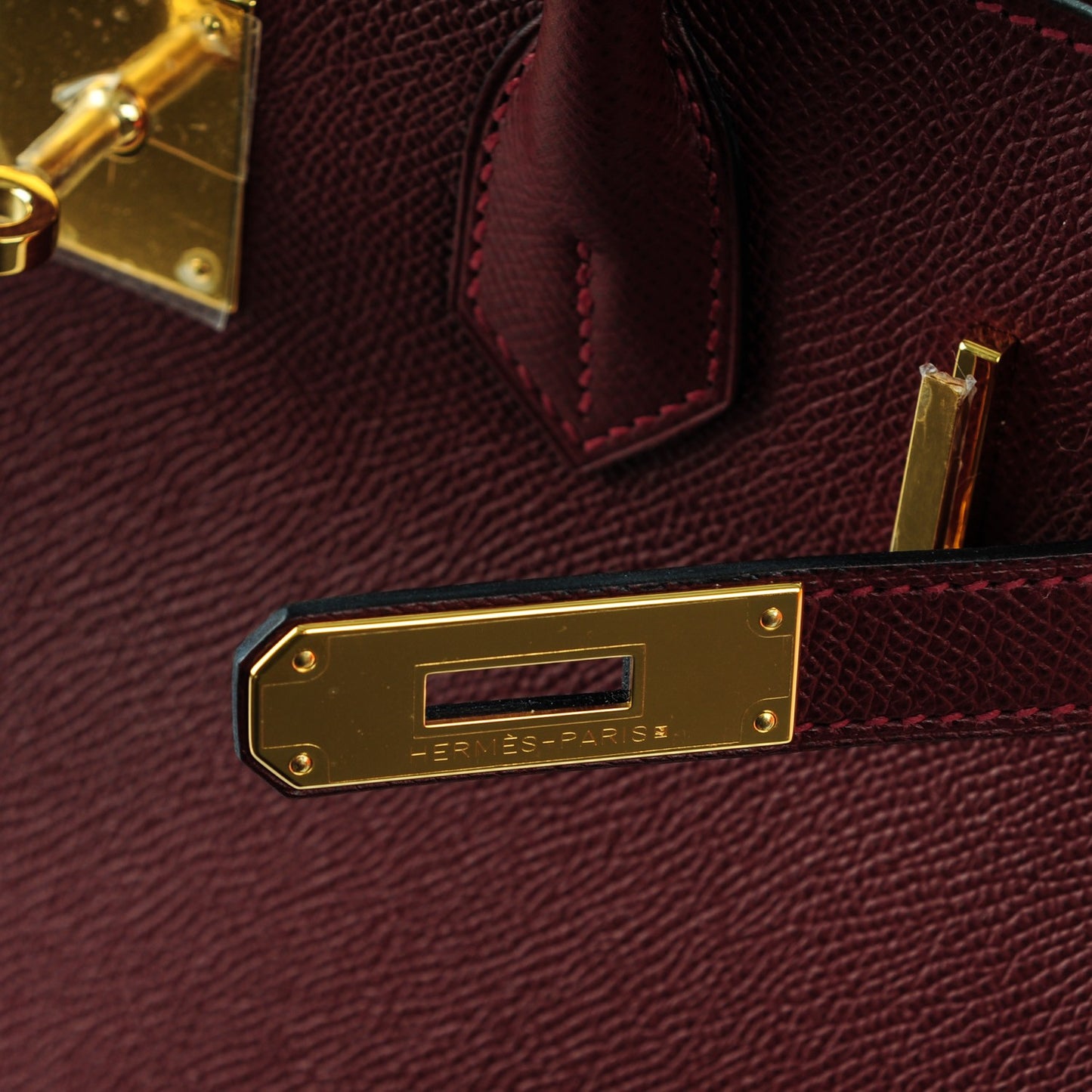 Epsom Birkin 30 Rouge H