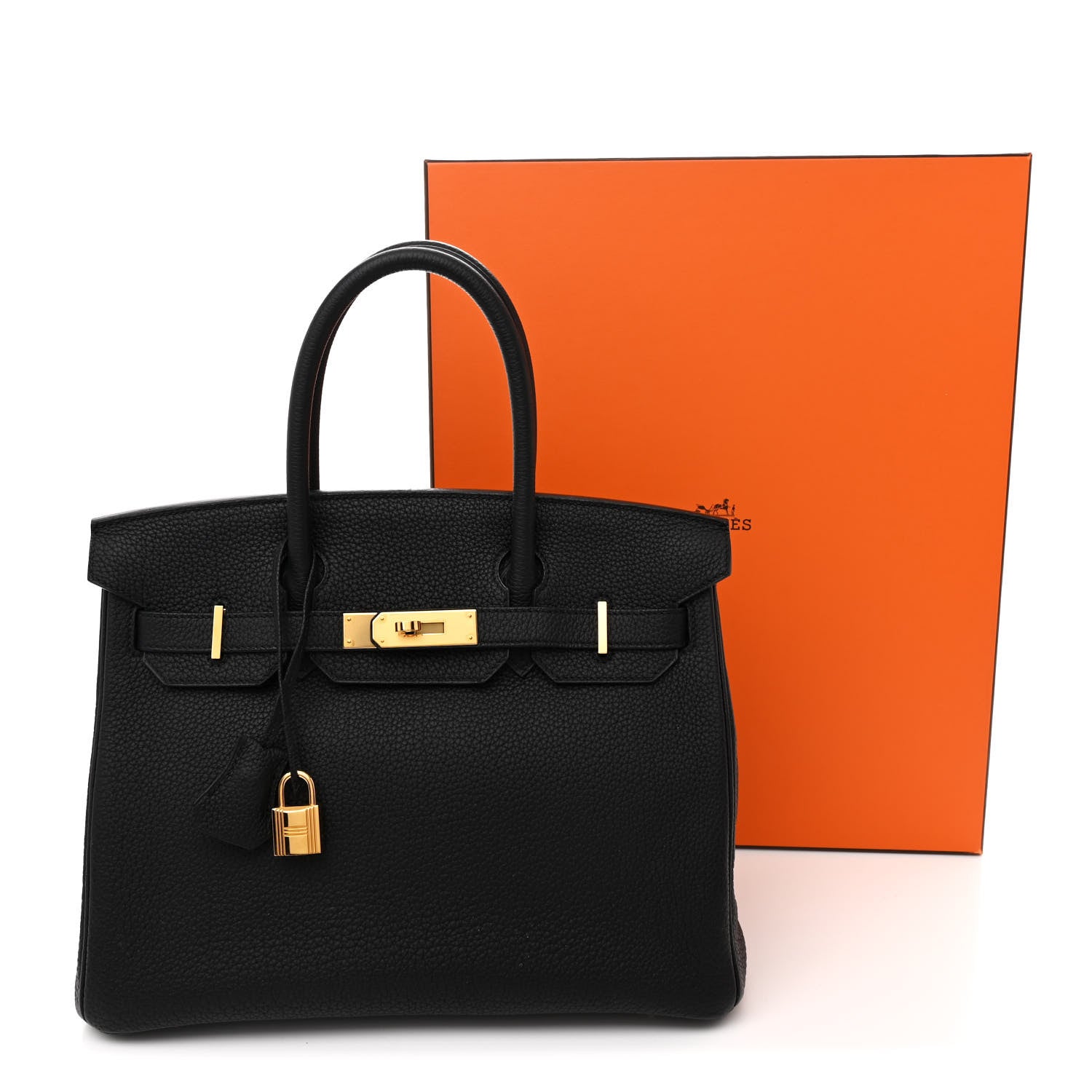 Hermes Togo BIRKIN 30 Black 14 of 14