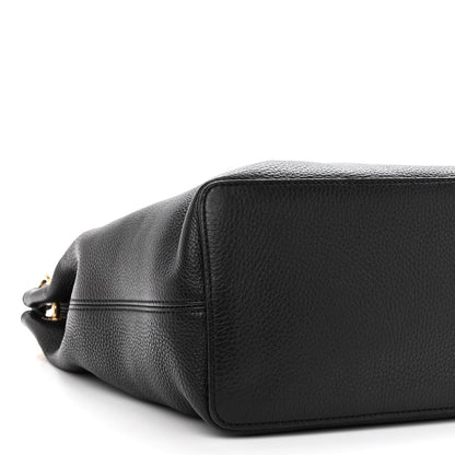 Gucci Pebbled Calfskin Large Soho Hobo Black 9 of 12