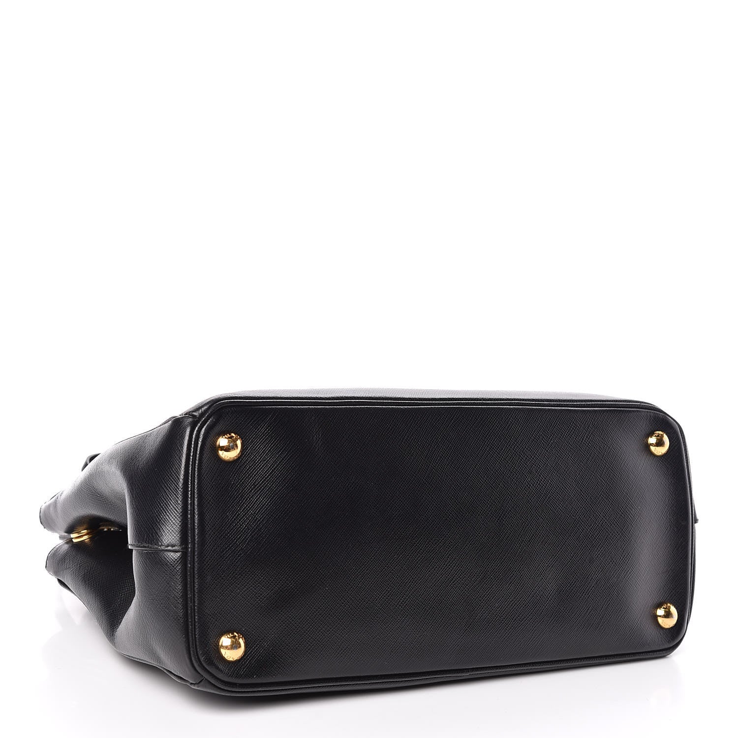 Prada Saffiano Small Galleria Double Zip Tote Black 4 of 20