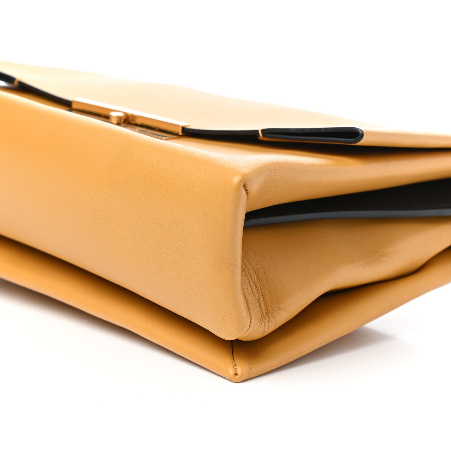 Celine Smooth Calfskin Blade Flap Amber 9 of 9