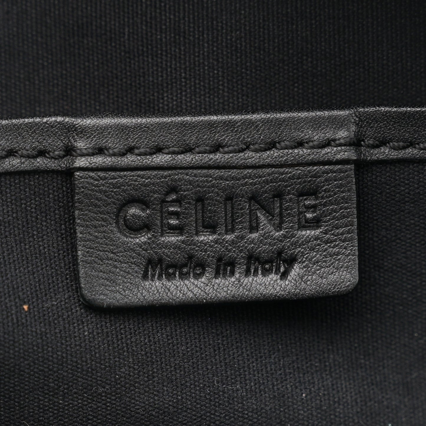 Smooth Calfskin Nano Luggage Black