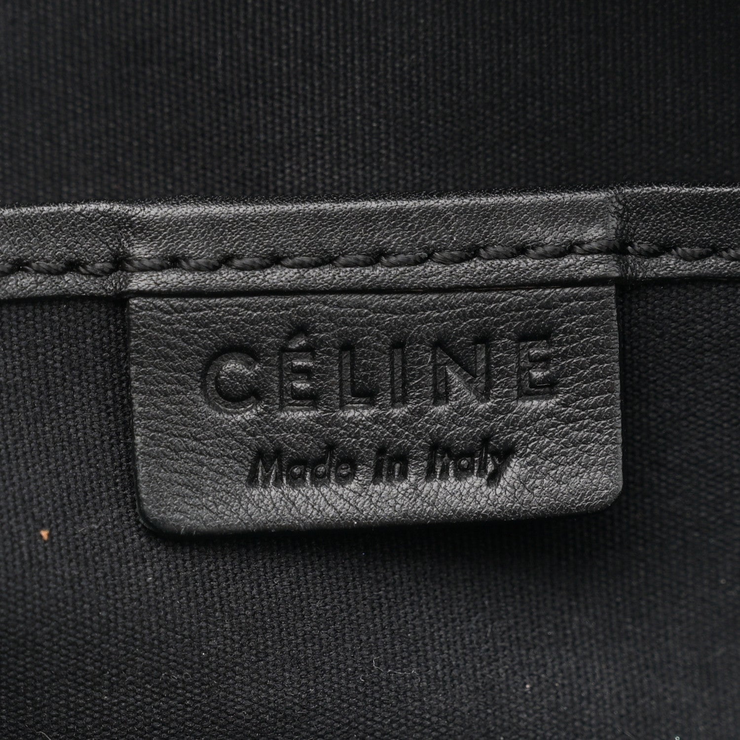 Celine Smooth Calfskin Nano Luggage Black 6 of 14