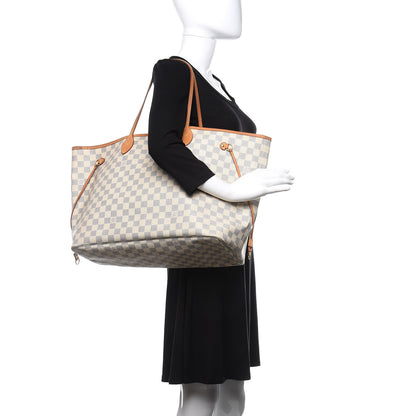 Louis Vuitton Damier Azur Neverfull GM 2 of 15