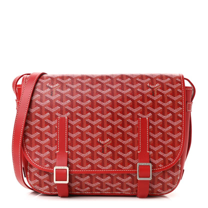 Goyard Goyardine Belvedere MM Messenger Bag Red 1 of 8