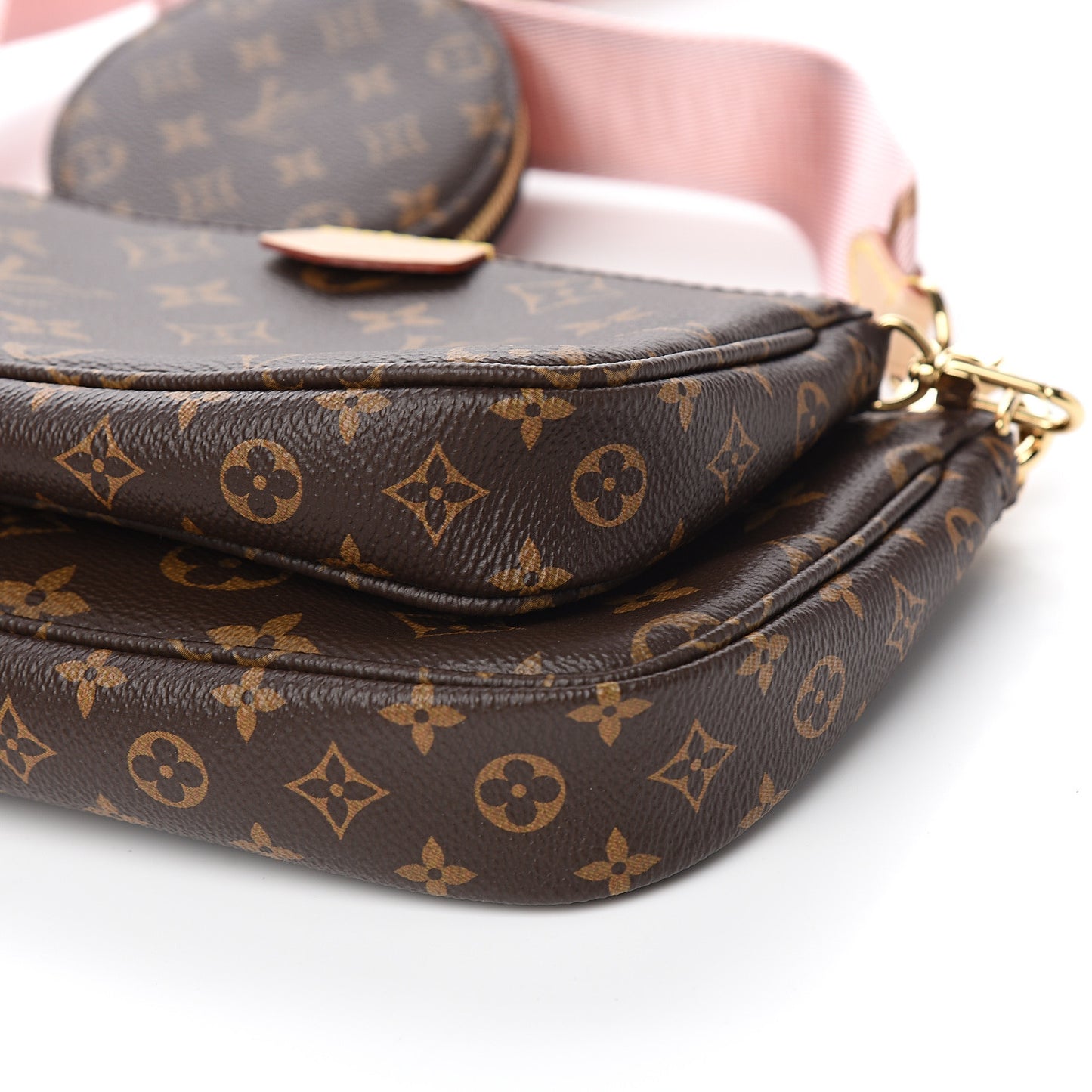 Monogram Multi Pochette Accessories Rose Clair
