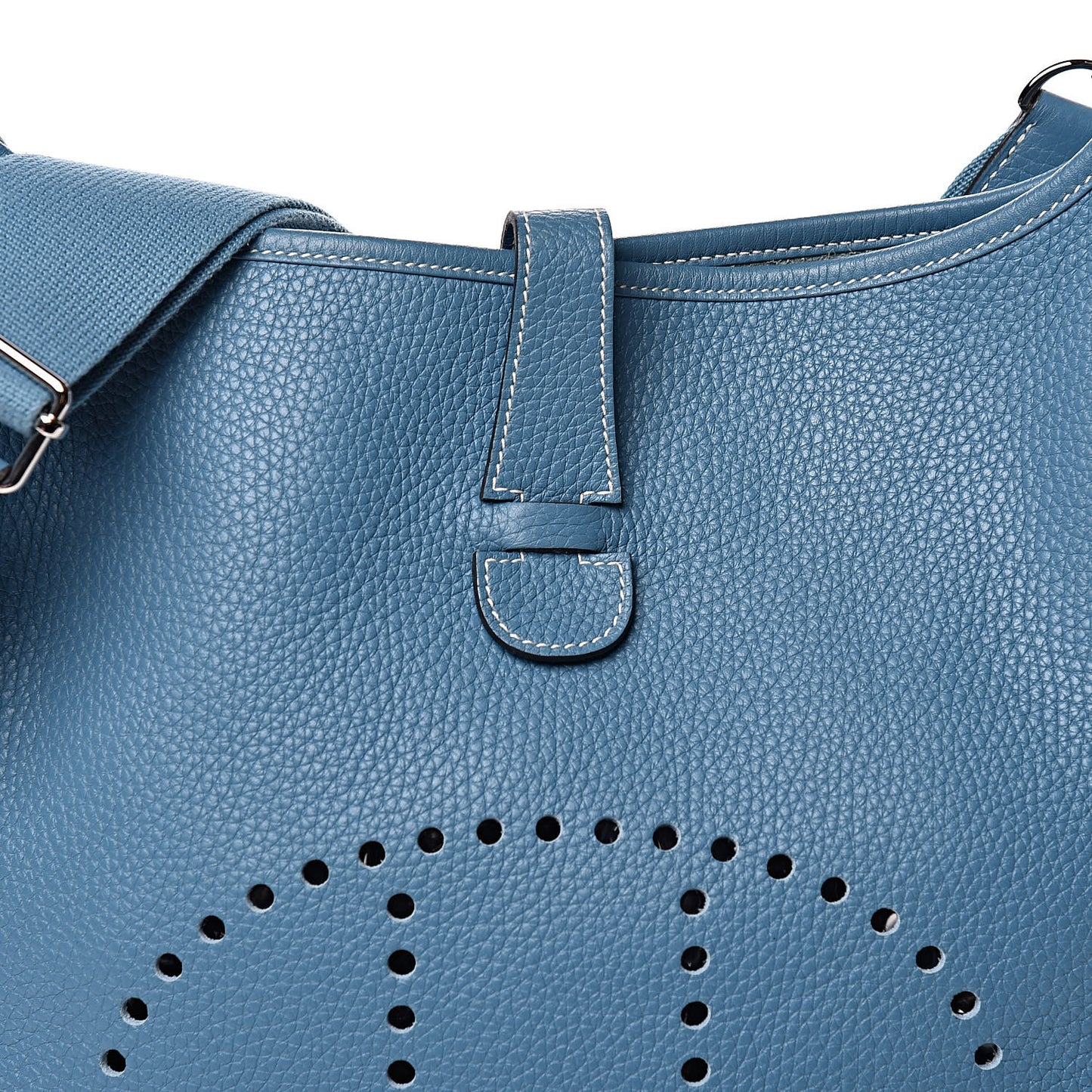 Taurillon Clemence Evelyne III GM Blue Jean