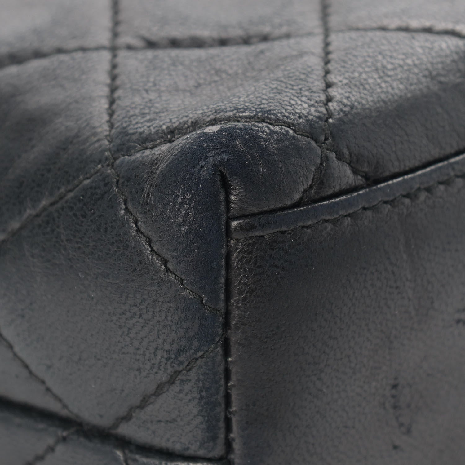 Chanel Lambskin Quilted Flap Shoulder Bag Black 10 of 16