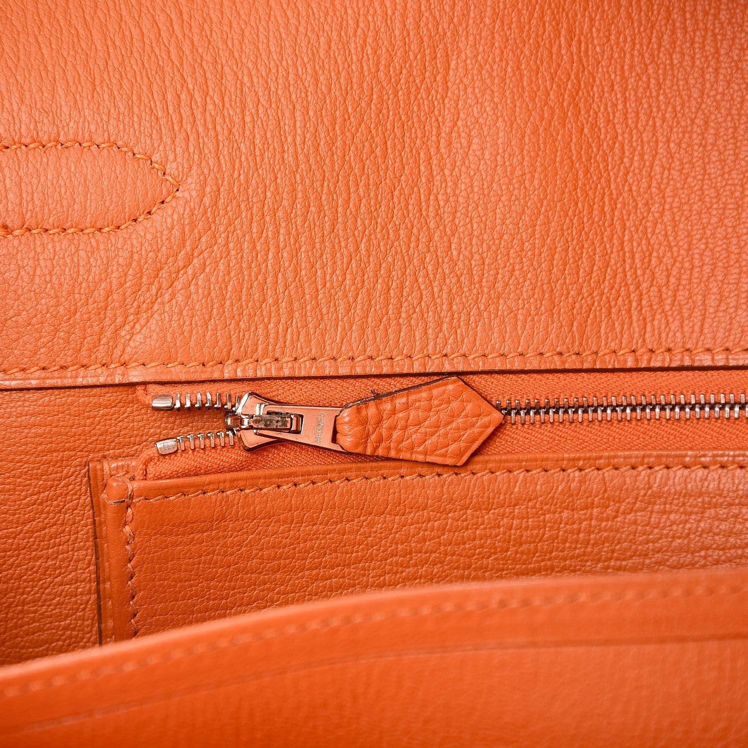 Hermes Togo Birkin 35 Orange 5 of 34