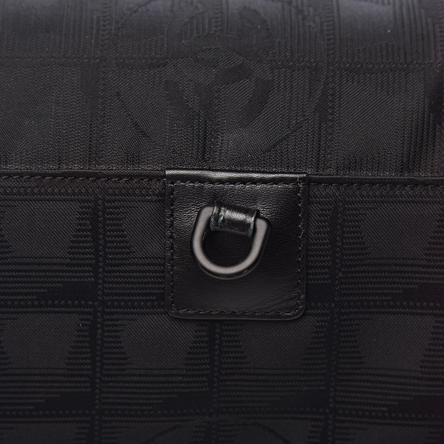 Chanel Nylon Travel Small Suitcase Black 12 of 15