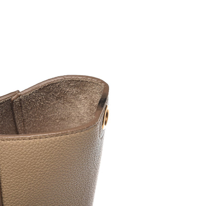 Celine Soft Grained Calfskin Sangle Bucket Bag Dune 12 of 12